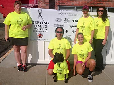 Defying limits walk/run participants